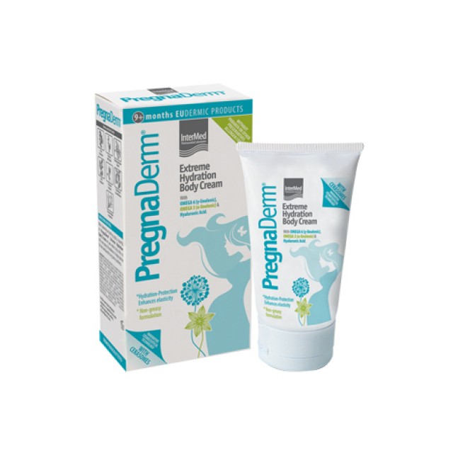 Intermed Pregnaderm Extreme Hydration Body Cream Υπέρ-Ενυδατική Κρέμα Σώματος 150ml