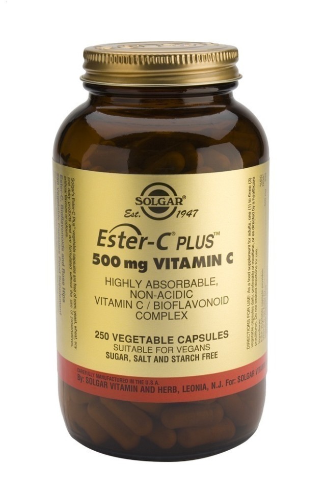 SOLGAR ESTER-C  500mg veg.caps 250s