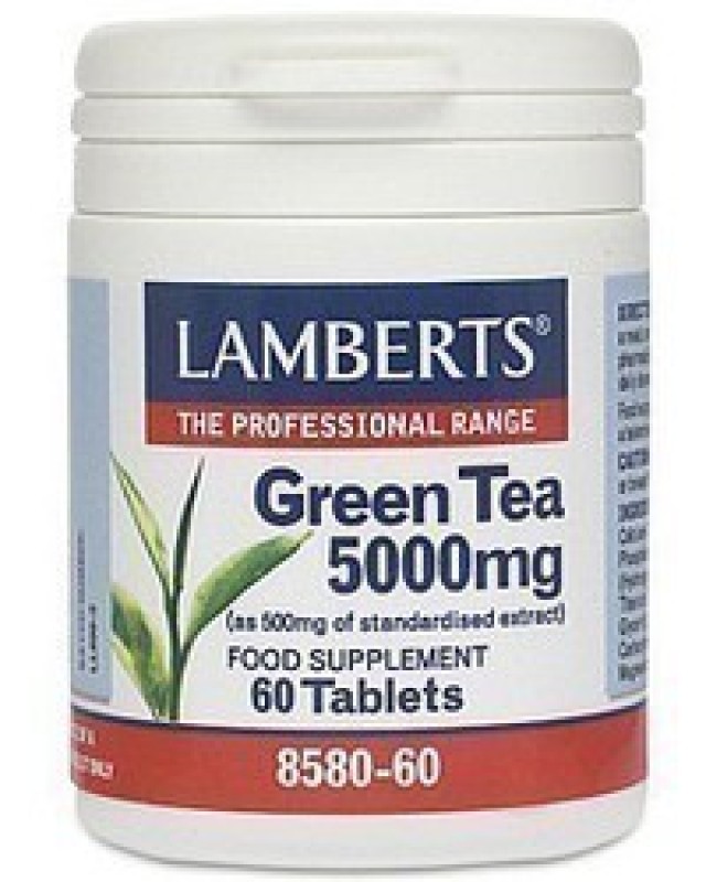 LAMBERTS GREEN TEA 5000MG 60TABS