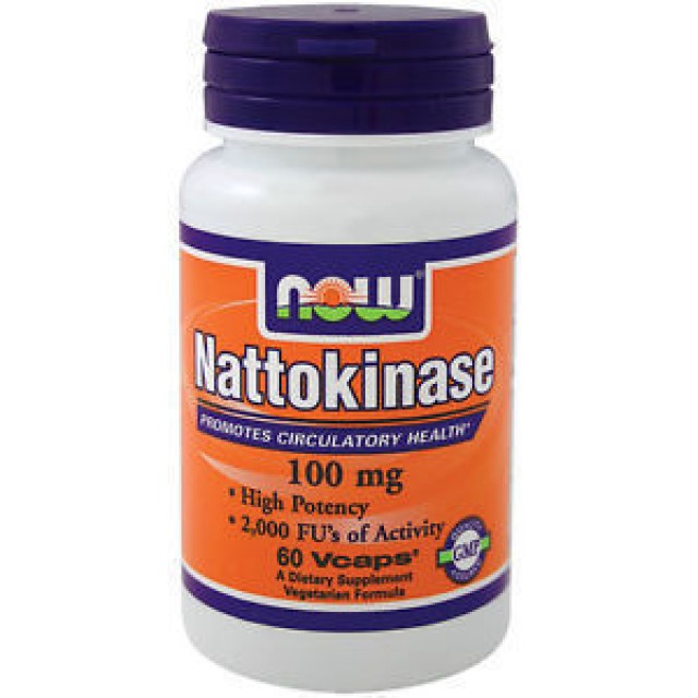 Now Nattokinase 100 mg 60 Vcaps