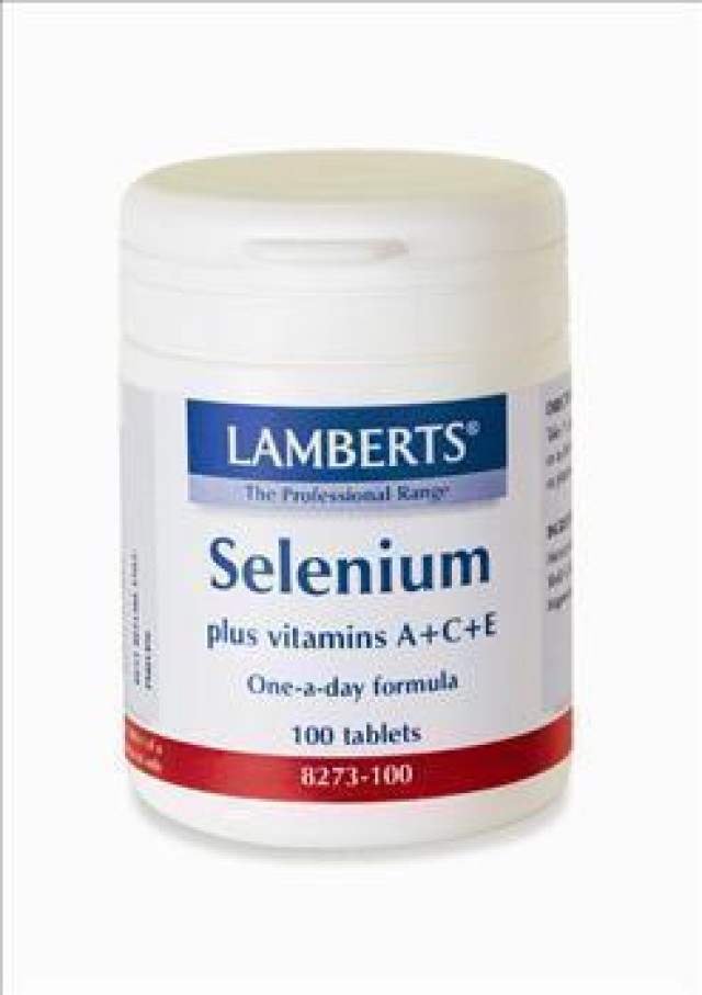 LAMBERTS SELENIUM A C E 100TABS