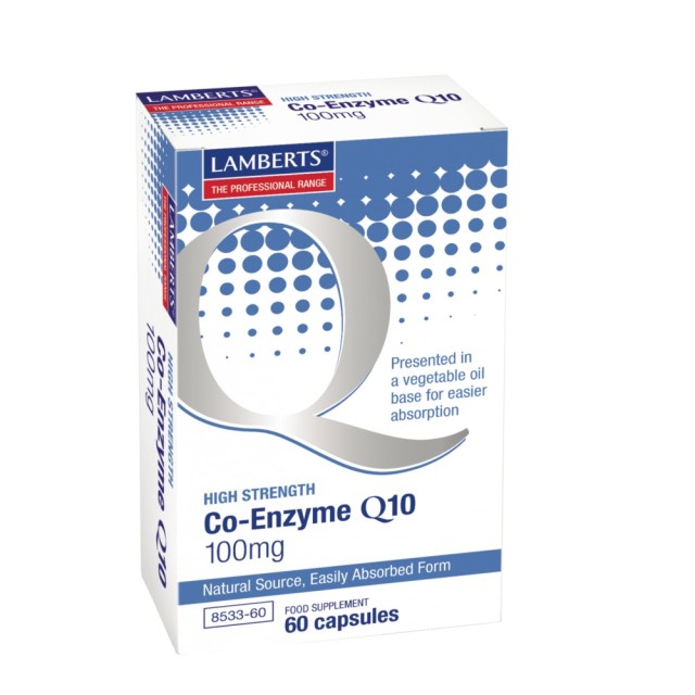 LAMBERTS CO-ENZYME Q10 100MG 60CAPS