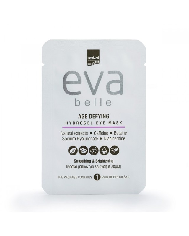 Intermed Eva Belle Age Defying Hydrogel Eye Mask Μάσκα Ματιών για Λείανση & Λάμψη, 1τεμ