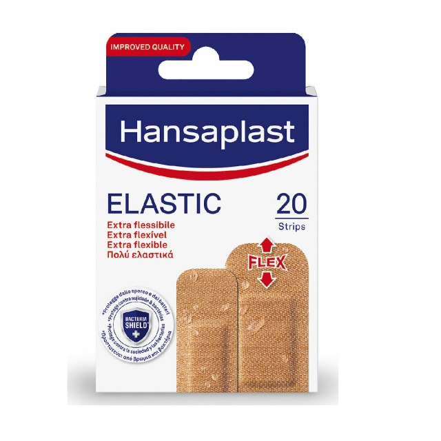 Hansaplast Αυτοκόλλητα Επιθέματα Elastic Extra Flexible 20τμχ