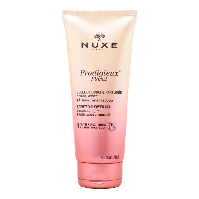 Nuxe Prodigieux Floral Scented Shower Gel Ενυδατικό Αφρόλουτρο 200ml