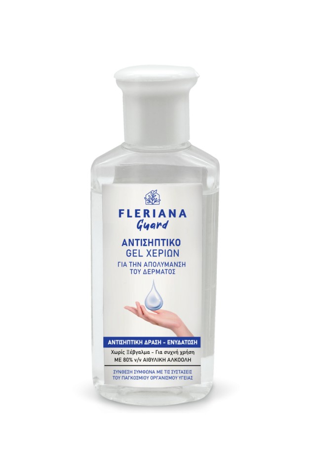 Power Health Fleriana Guard Αντισηπτικό Gel Χεριών με 80% Αιθυλική Αλκοόλη 75ml