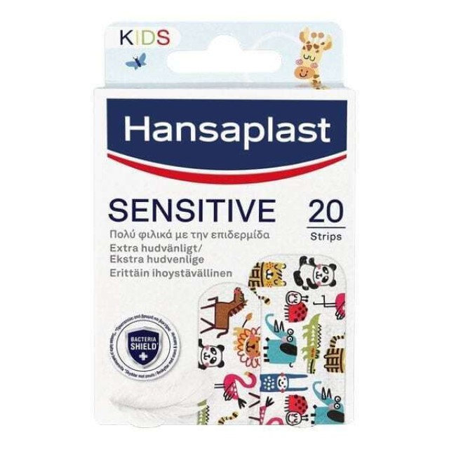 Hansaplast Αυτοκόλλητα Επιθέματα Sensitive για Παιδιά 20τμχ