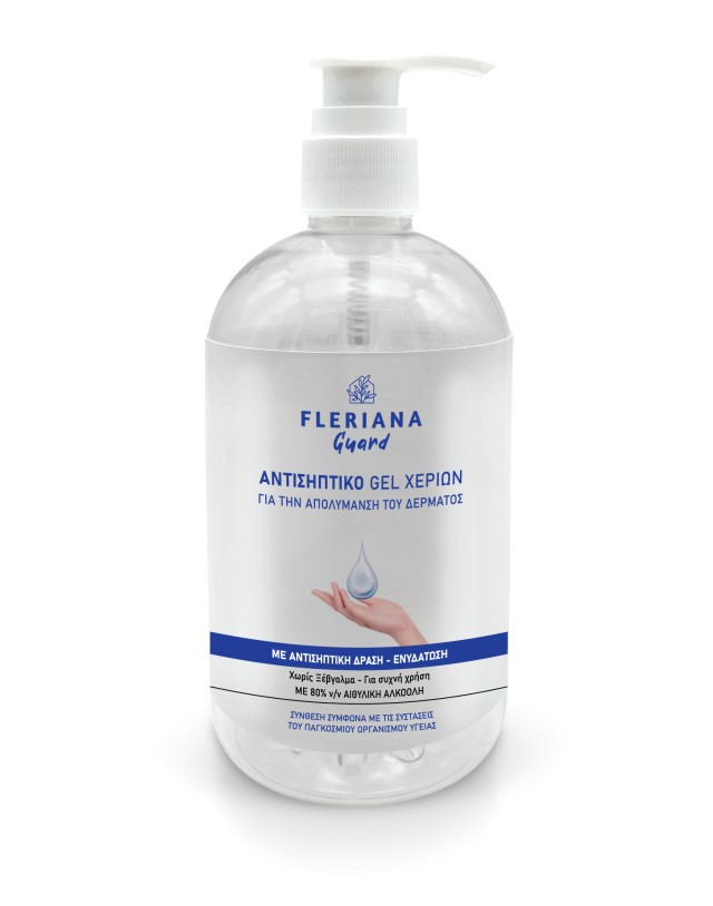 Fleriana Guard Αντισηπτικό Gel Χεριών 80% 500ml