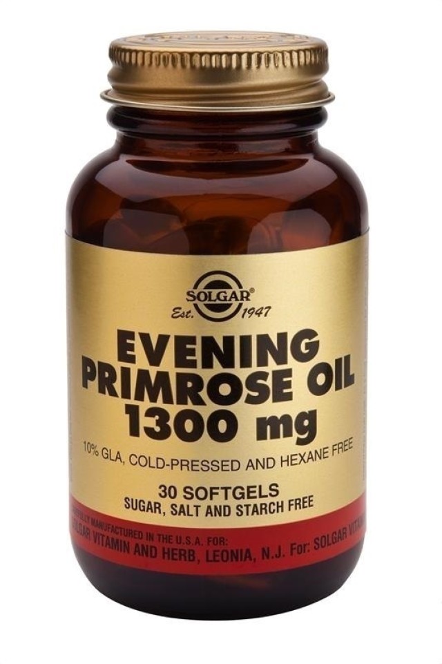 SOLGAR EVENING PRIMROSE OIL 1300mg sof.30s