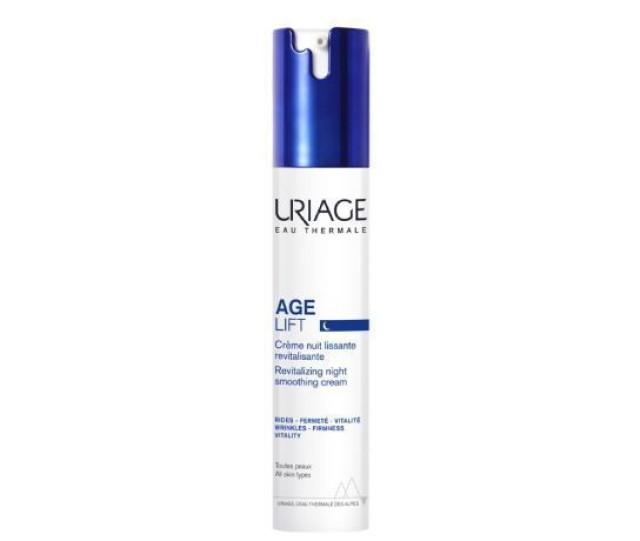 Uriage Age Lift Revitlalift Night Cream-Κρέμα Νύχτας με Ρετινόλη, Υαλουρονικό & Βιταμίνη C και Ε, 40ml