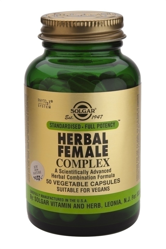 SOLGAR SFP HERBAL FEMALE COMPLEX 50S