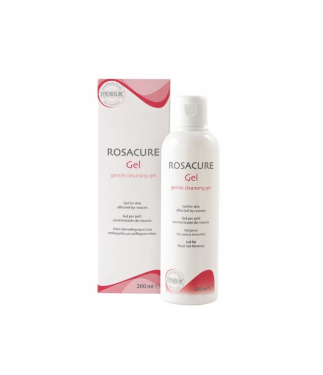 Synchroline Rosacure Gentle Face Cleansing Gel Ήπιο Gel Καθαρισμού Προσώπου, 200ml