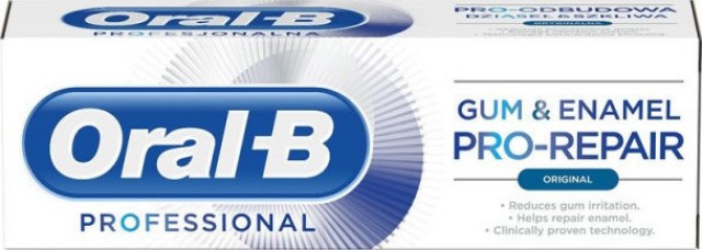 Oral-B Professional Gum & Enamel Pro-Repair Original μειώνει τους Ερεθισμούς στα Ούλα 75ml