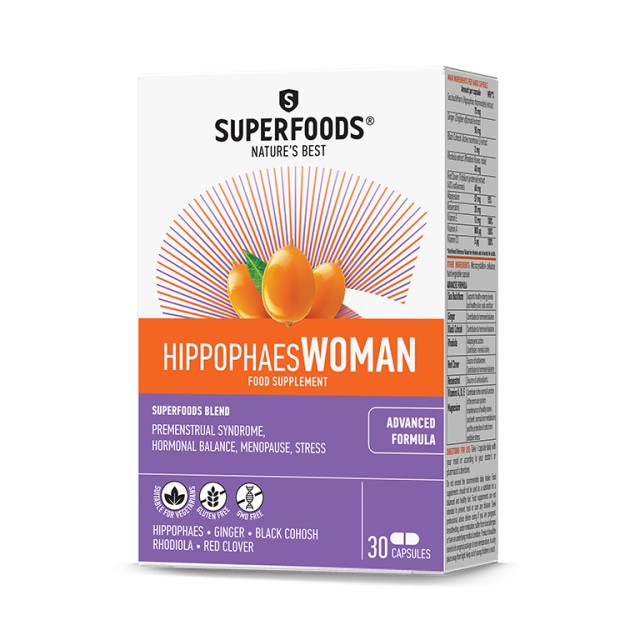 Superfoods Ιπποφαές Woman 30caps