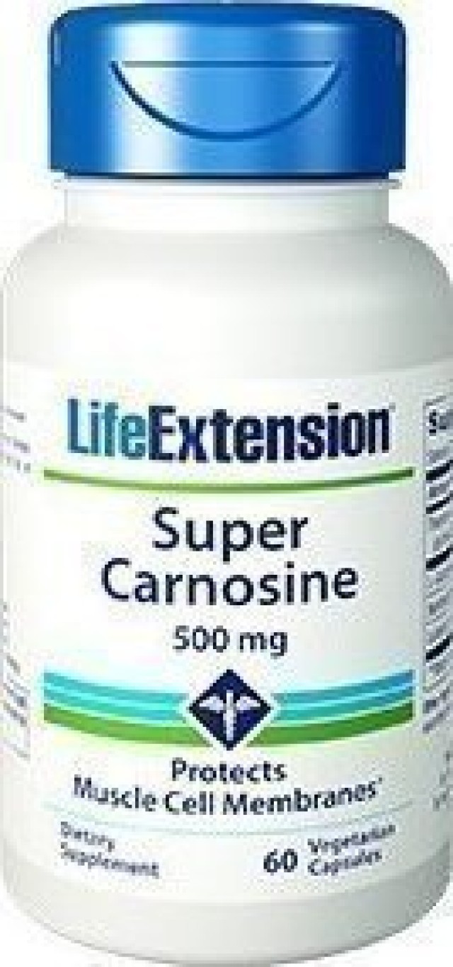 Life Extension Super Carnosine 500mg 60caps