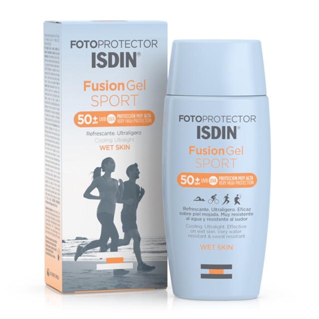 Isdin Fotoprotector Fusion Gel Sport Sunscreen for Body SPF50+ Αντηλιακό για Αθλητικές Δραστηριότητες 50ml.