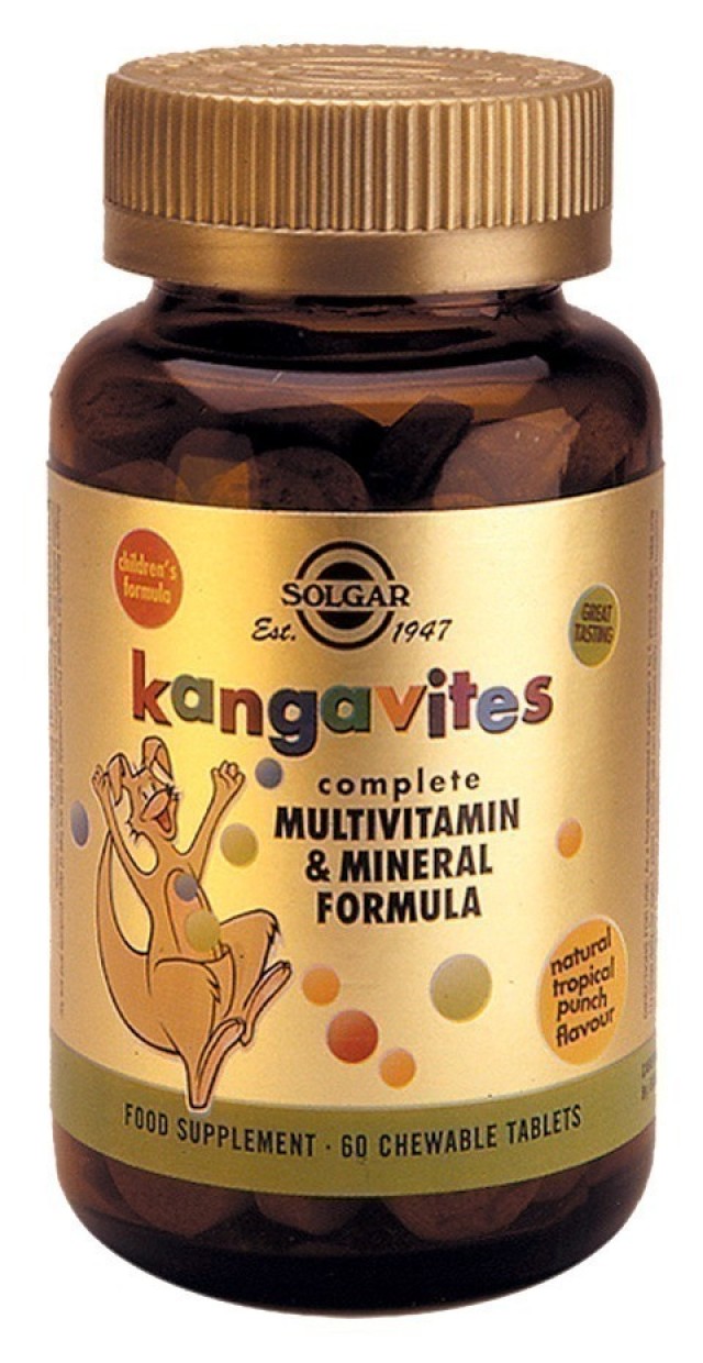 SOLGAR KANGAVITES FORMULA TROPICAL  tabs 60s