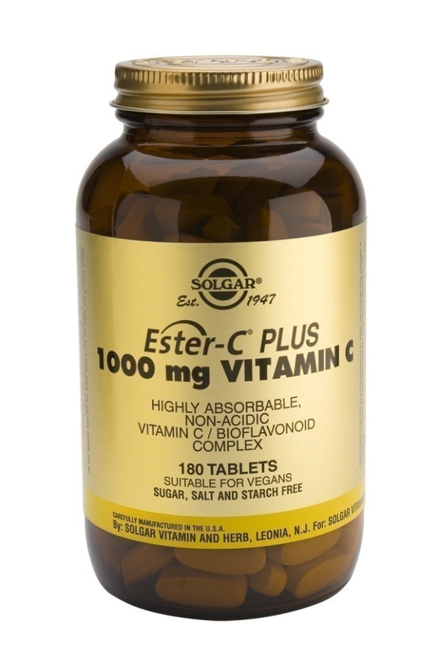 SOLGAR ESTER-C 1000mg tabs 180s