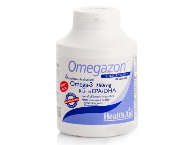 HEALTH AID OMEGAZON OMEGA 3 750mg 120caps