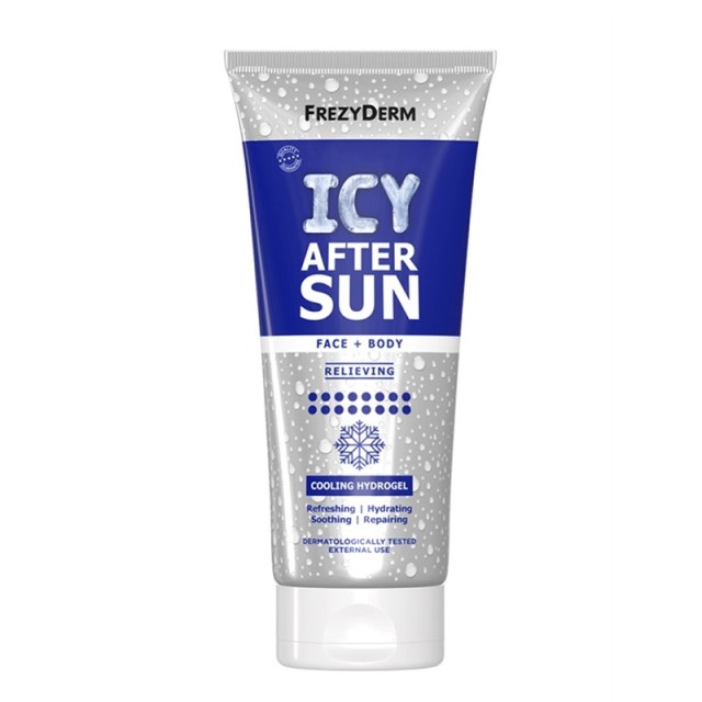 Frezyderm Icy After Sun Δροσερό Gel για Μετά τον Ήλιο για Πρόσωπο & Σώμα, 200ml