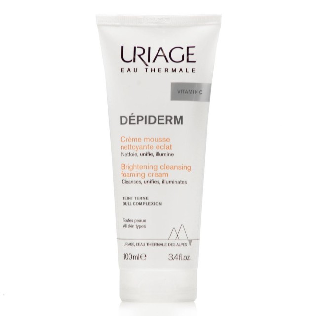 Uriage Depiderm Brightening Cleansing Foaming Cream Αφρός Καθαρισμού Προσώπου, 100ml