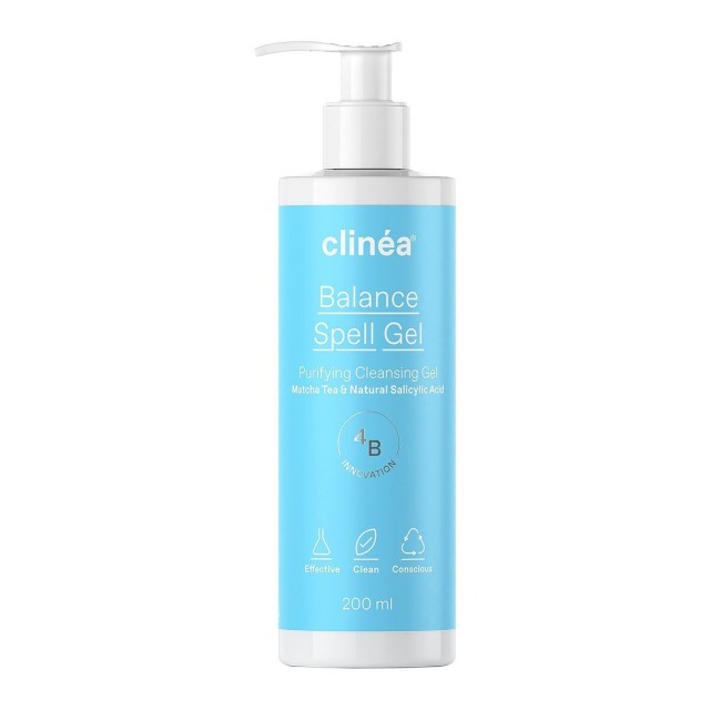 Clinea Balance Spell Gel Καθαριστικό Gel Προσώπου, 200ml