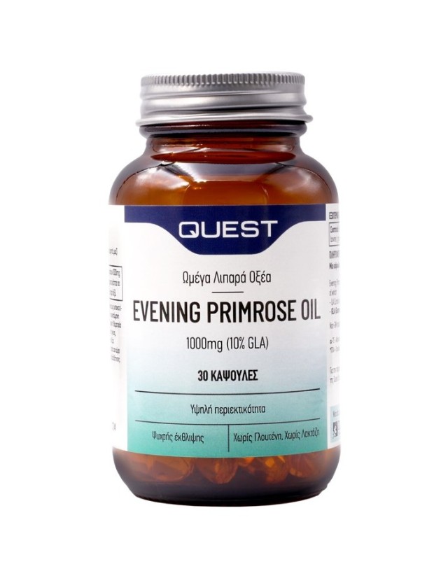 QUEST EVENIΝG PRIMROSE OIL 1000 MG 30 CAPS