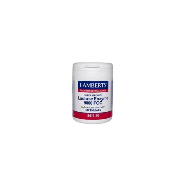 Lamberts Lactase Complex 350mg Σύμπλεγμα Λακτάσης 60 Ταμπλέτες