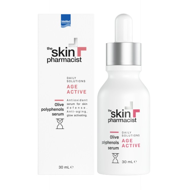 Intermed The Skin Pharmacist Αge Active Olive Polyphenols Serum 30ml