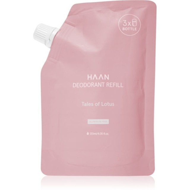 Haan Deodorant Refill Tales of Lotus Nourishing Prebiotic, Αποσμητικό 120ml