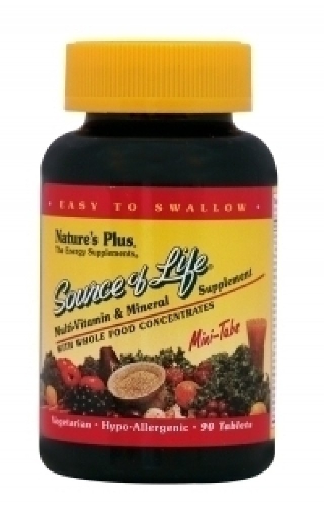 Natures Plus SOURCE OF LIFE 90 MINI-TABS