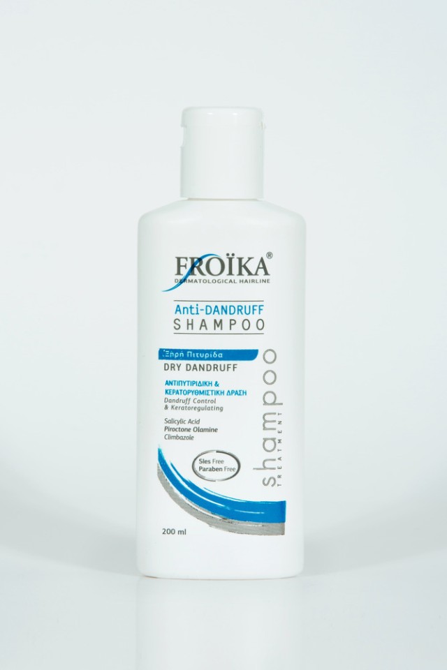 FROIKA ANTI – DANDRUFF - Σαμπουάν κατά της Πιτυρίδας για Ξηρά Μαλλιά 200ml