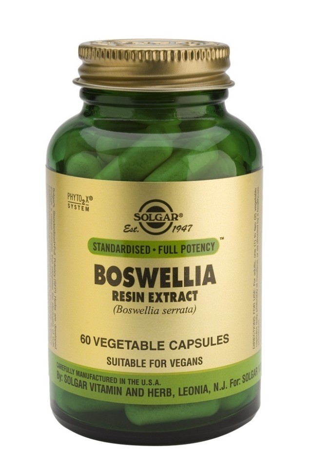 SOLGAR BOSWELLIA RESIN EXTRACT veg.60s