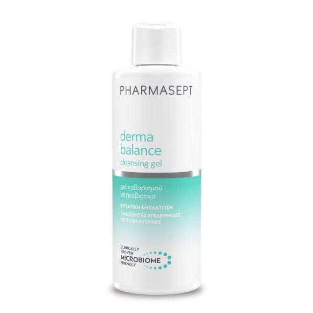 Pharmasept Derma Balance Cleansing Gel Ενυδατικό Τζελ Kαθαρισμού για Πρόσωπο & Σώμα, 250ml