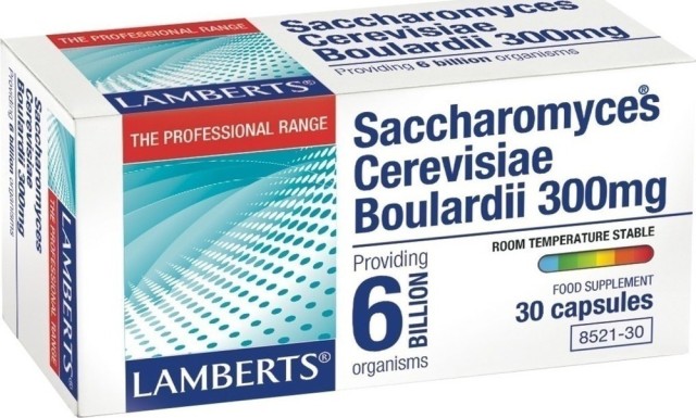 Lamberts Saccharomyces Cerevisiae Boulardii 300mg - 30Caps