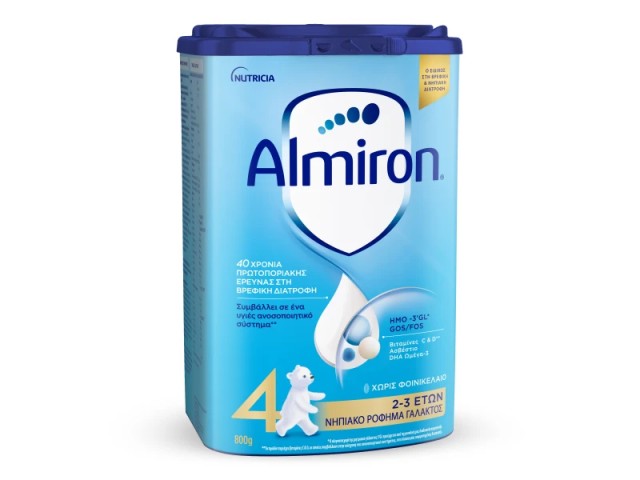 Nutrica Almiron 4 Νηπιακό Ρόφημα Γάλακτος 2-3 ετών 800gr