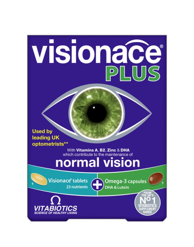 VITABIOTICS VISIONACE PLUS 28CAPS / 28TABS