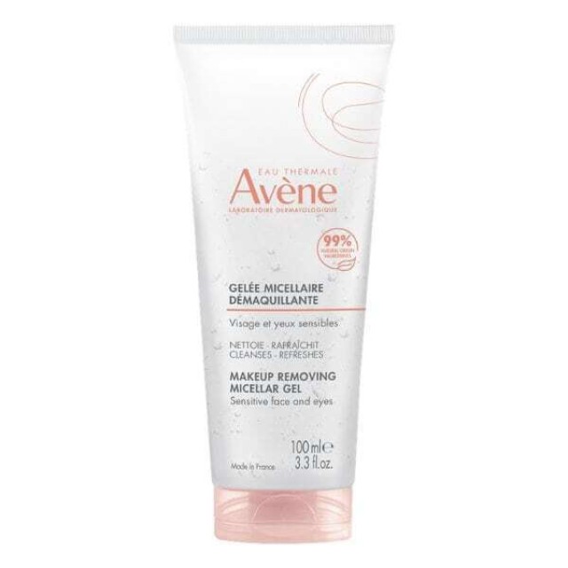 AVENE Demaquillant Gel Micellare Τζελ Καθαρισμού με Μικκύλια για Ευαίσθητες Επιδερμίδες 100ml