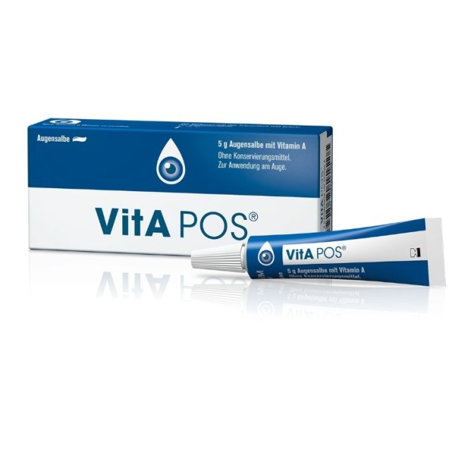 Pharmex VitA-Pos Ointment Οφθαλμική αλοιφή με βιταμίνη Α  5gr