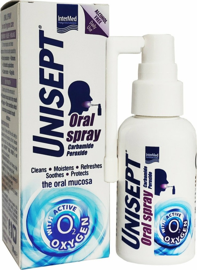 Intermed Unisept Oral Spray Στοματικό Εκνέφωμα για την Υγιεινή του Στόματος, 50 ml