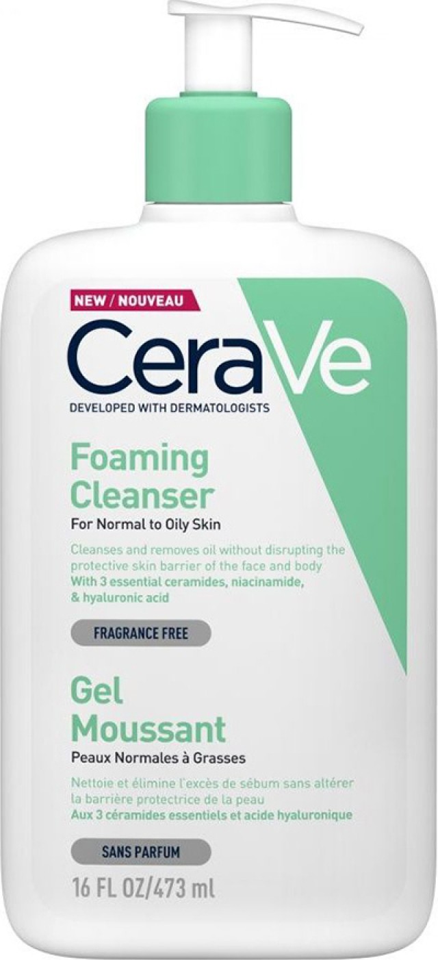 CeraVe Foaming Cleanser Normal to Oily Skin 1000ml