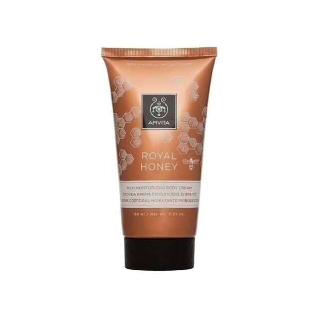 Apivita Royal Honey Πλούσια Κρέμα Ενυδάτωσης Σώματος 150ml