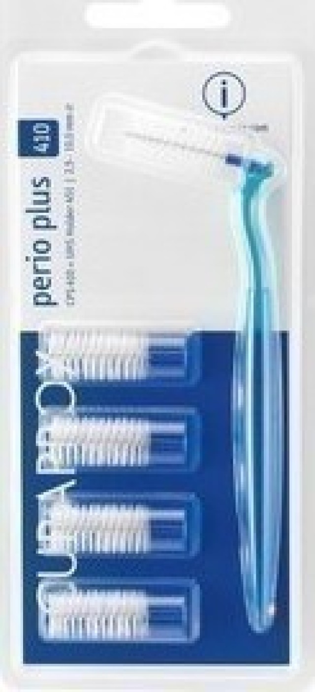 Curaprox Perio Plus 410 Μεσοδόντια Βουρτσάκια 10.0mm 5Τμχ & Λαβή