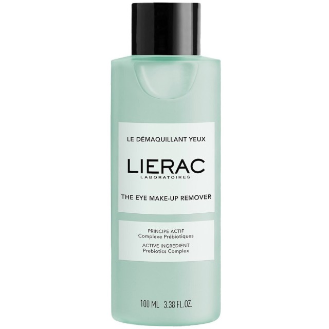 Lierac The Eye Make-up Remover with Prebiotics Complex Ντεμακιγιάζ Ματιών που Καθαρίζει & Προστατεύει τις Βλεφαρίδες 100ml