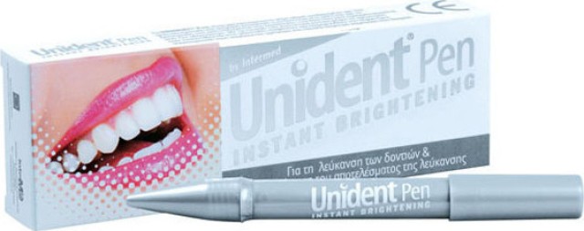 Intrermed Unident Pen Στυλό Λεύκανσης & Διατήρησης του Αποτελέσματος της Λεύκανσης