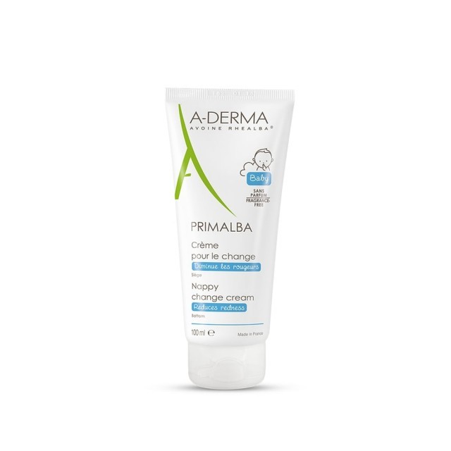 A-Derma Primalba Creme Pour Le Change, Κρέμα Συγκάματος για την αλλαγή της Πάνας 100ml