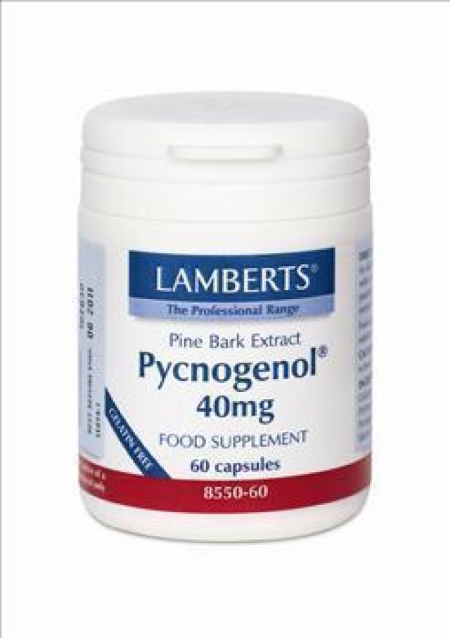 LAMBERTS PYCNOGENOL 40MG 60CAPS