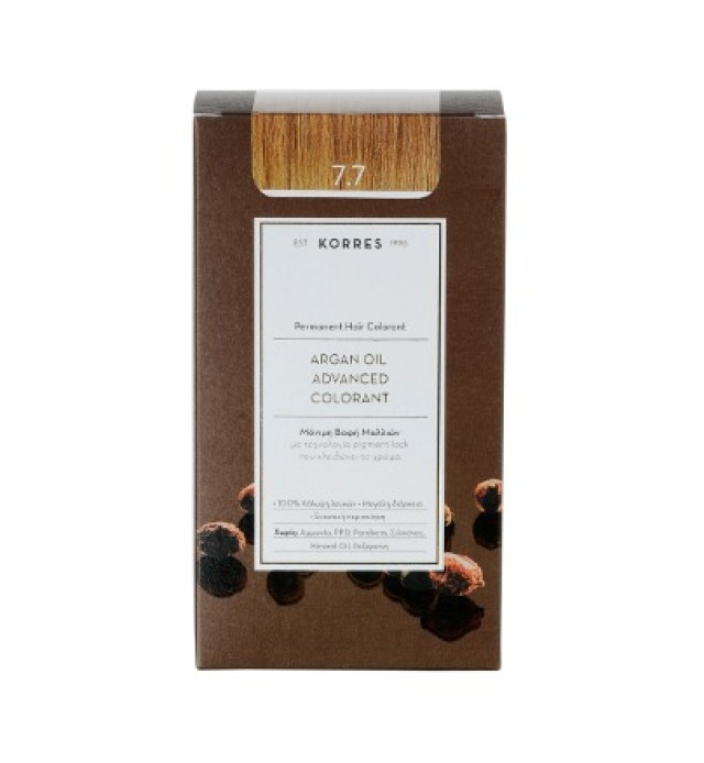 KORRES ARGAN OIL ADVANCED COLORANT 7.7 ΜΟΚΑ 50ML