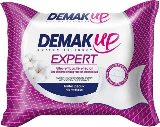 DEMAKUP Expert Υγρά Μαντηλάκια Ντεμακιγιάζ, 23 τεμάχια