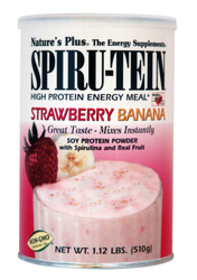 Natures Plus STRAWBERRY/BANANA SPIRUTEIN SHAKE 510GR